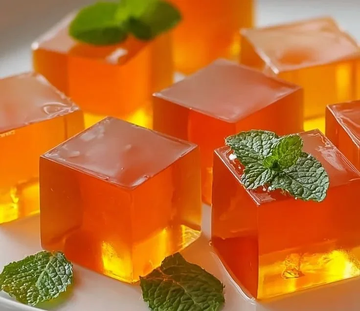 A colorful assortment of bariatric gelatin dishes on a table.
